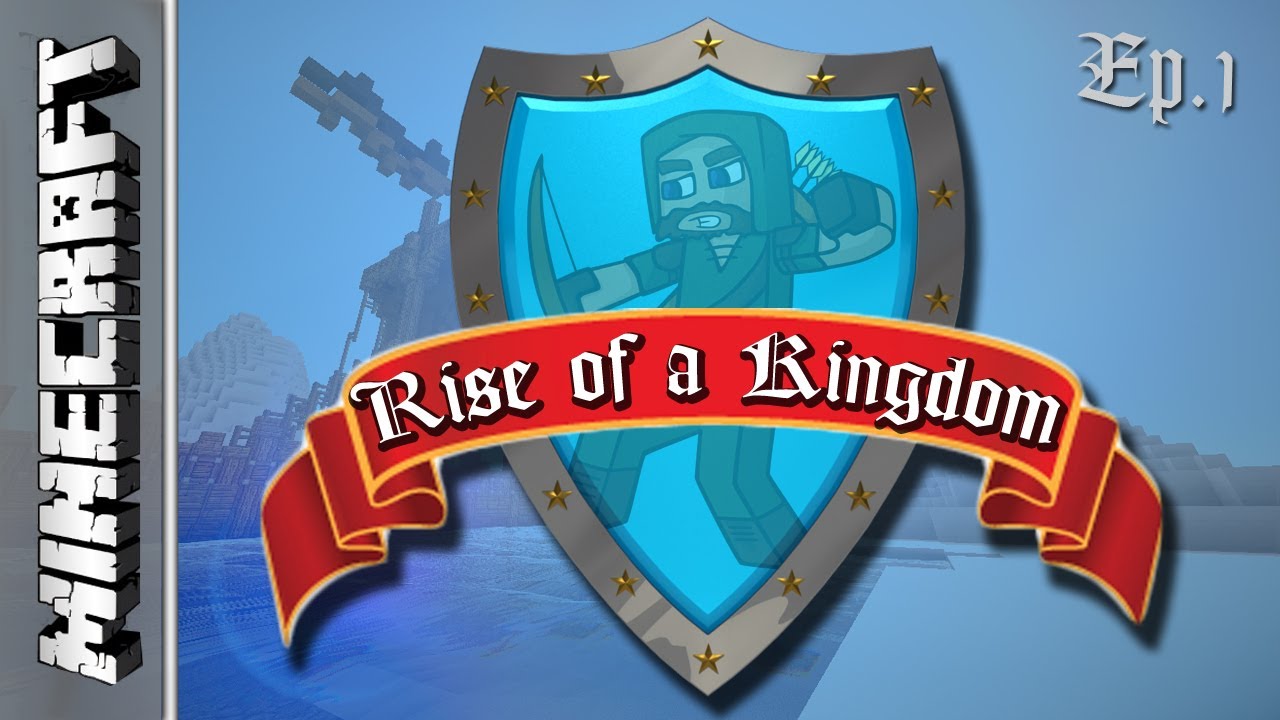 Minecraft Let's Build Medieval Crane & Warehouse Rise of a Kingdom