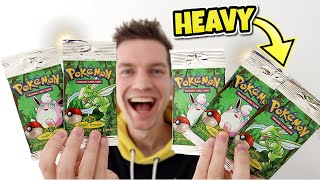 Membuka 5x *HEAVY JUNGLE BASE SET* Paket Booster Pokémon!!!