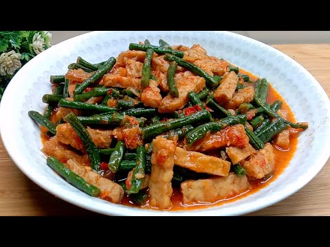 Cara Memasak Tempe Dan Kacang Panjang