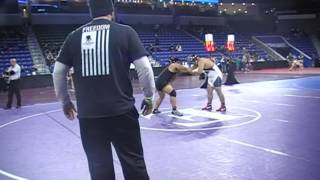 Jerry Kim (Central) vs Akhmet Azizov (Hampden Charter) LowellHoliday 20161227