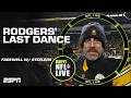 AARON RODGERS' LAST DANCE 🏈 Finishing career with Mike McCarthy & the Steelers | NFL Live