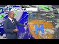 Tracking smoke and cooler temperatures