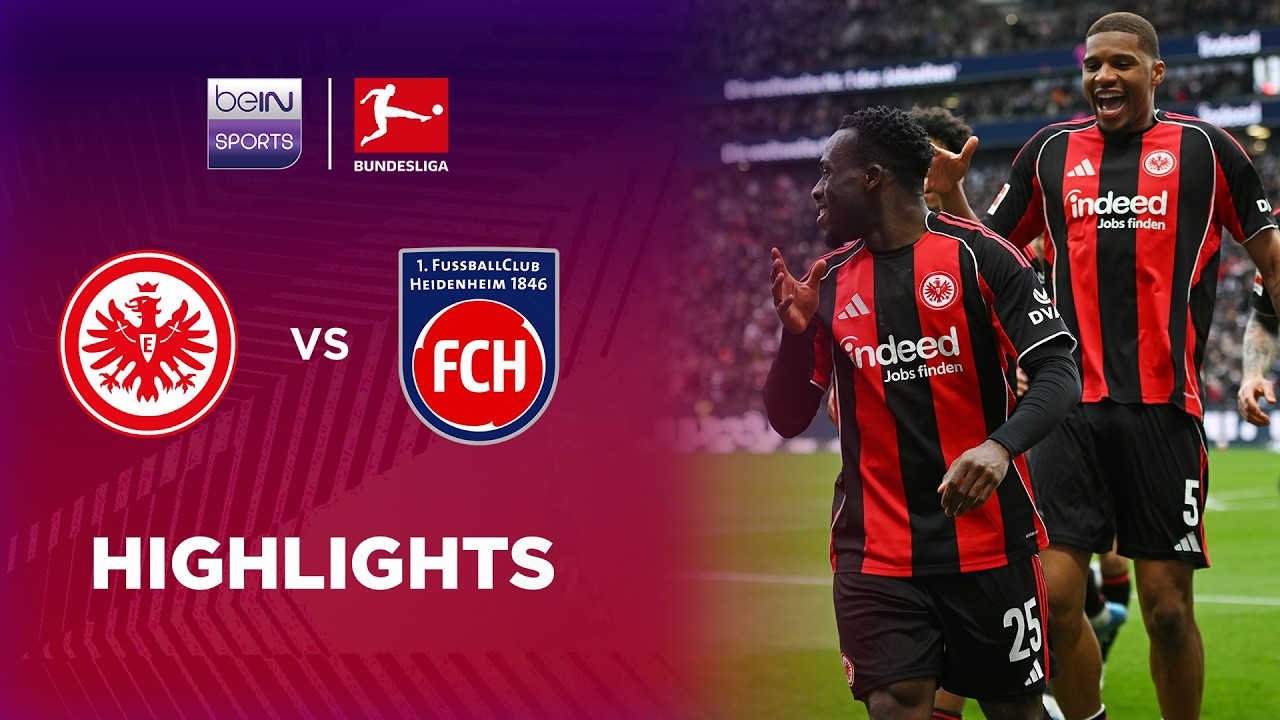 Eintracht Frankfurt 1-0 Heidenheim | Bundesliga 25/26 Match Highlights