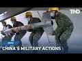 China conducts military drills around taiwan grows aggressive in actions to build force