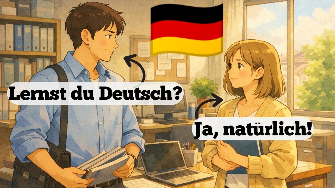 Deutsch A2/B1 lernen | Einfache Fragen und Antworten für den Alltag