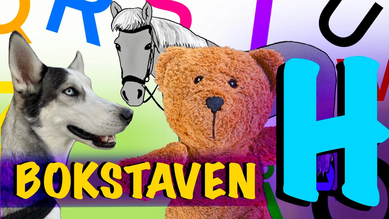 Bokstaven H - Lär dig bokstäver och alfabetet