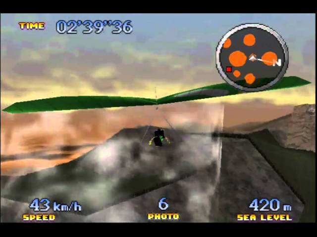 Pilotwings 64 - Hang Glider Gameplay #1 - YouTube