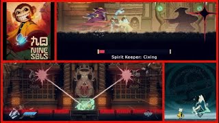 Puzzle Parry Room 3. Grotto of Scriptures. Secret Mural 3. Across Time & Space Trophy in Nine Sols