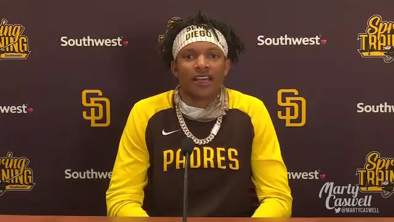 CJ Abrams on Padres Big League Camp, Learning from Tatis, adapting positions & learning from his Dad