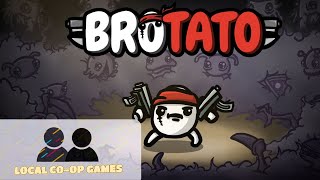 Brotato - Learn How to Play Local Coop Multiplayer (Gameplay)