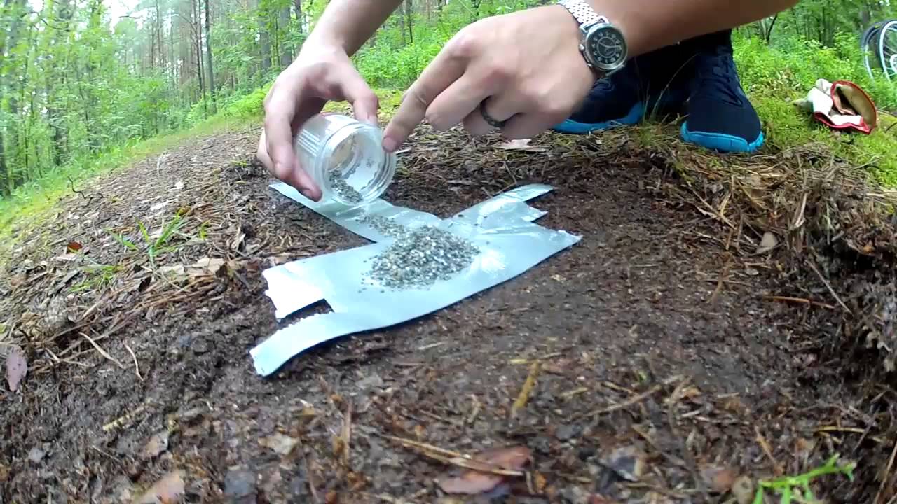 Burning gunpowder from WWIWWII bullets YouTube