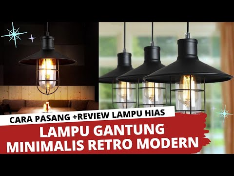 Video: Lampu Retro (53 Foto): Lampu Gantung Kayu Antik Dan Model Berupa Obor Dan Lilin Bergaya Vintage