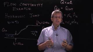 Continuity Equation: Stream Flow Example 2 Profile