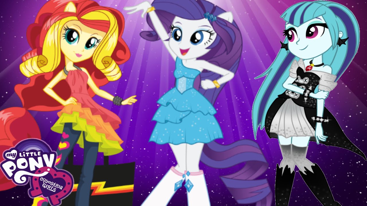 My Little Pony Equestria Girls Rainbow Rocks Sonata Dusk Dress Up ...