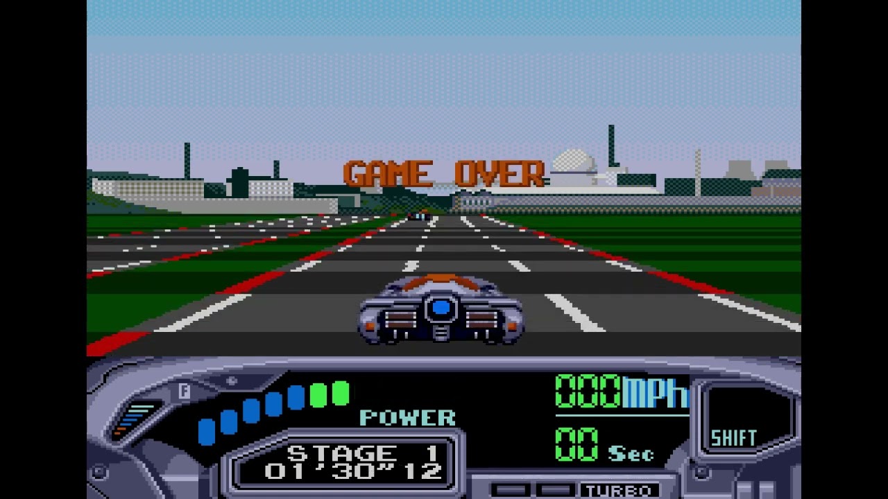 Game Over: OutRun 2019 (Genesis)