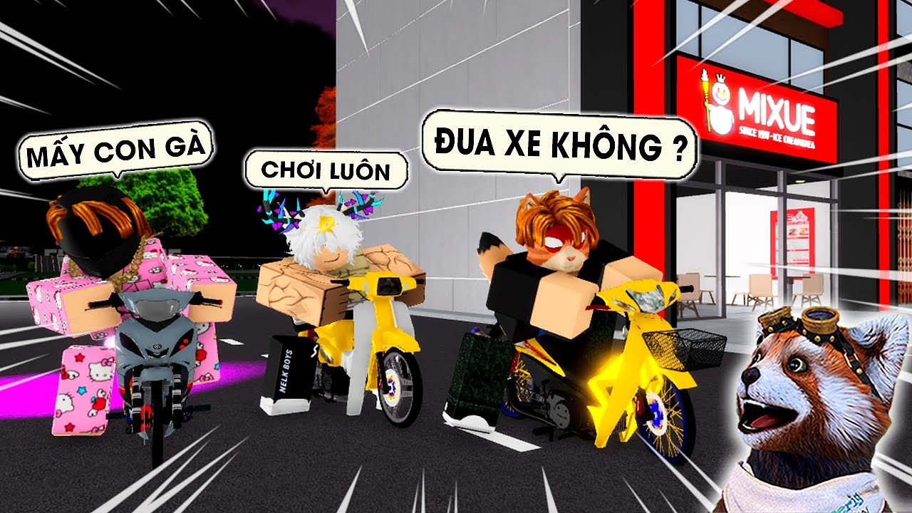 TRẺ TRÂU ĐUA XE MÁY VIỆT NAM HÀI NHẤT ROBLOX