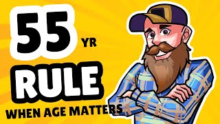 BEST Explanation Of The 55 Year Rule Protection For VA Disability Ratings