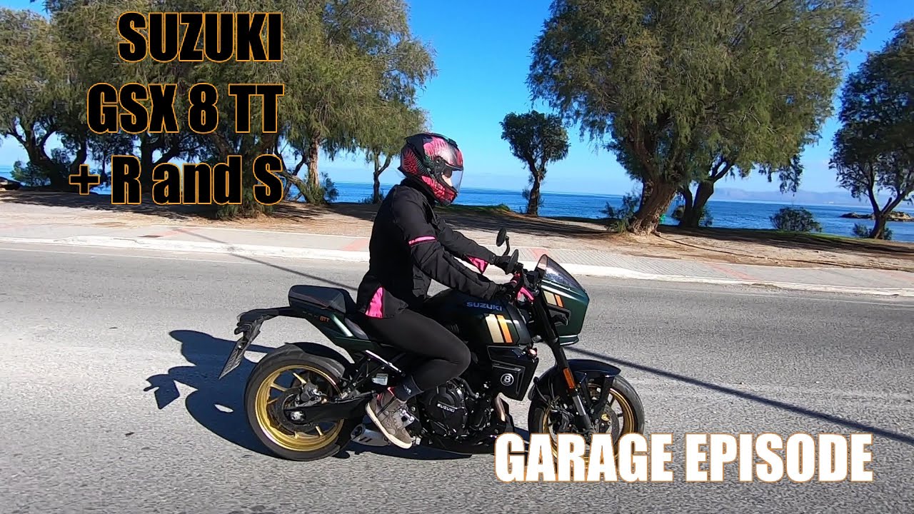 We test the new GSX 8 TT and talk to the owner (plus GSX 8 S and R)