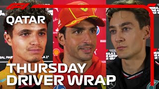 Drivers Look Ahead To The Weekend | 2024 Qatar Grand Prix
Drivers Look Ahead To The Weekend | 2024 Qatar Grand Prix Drivers Look Ahead To The Weekend | 2024 Qatar Grand Prix