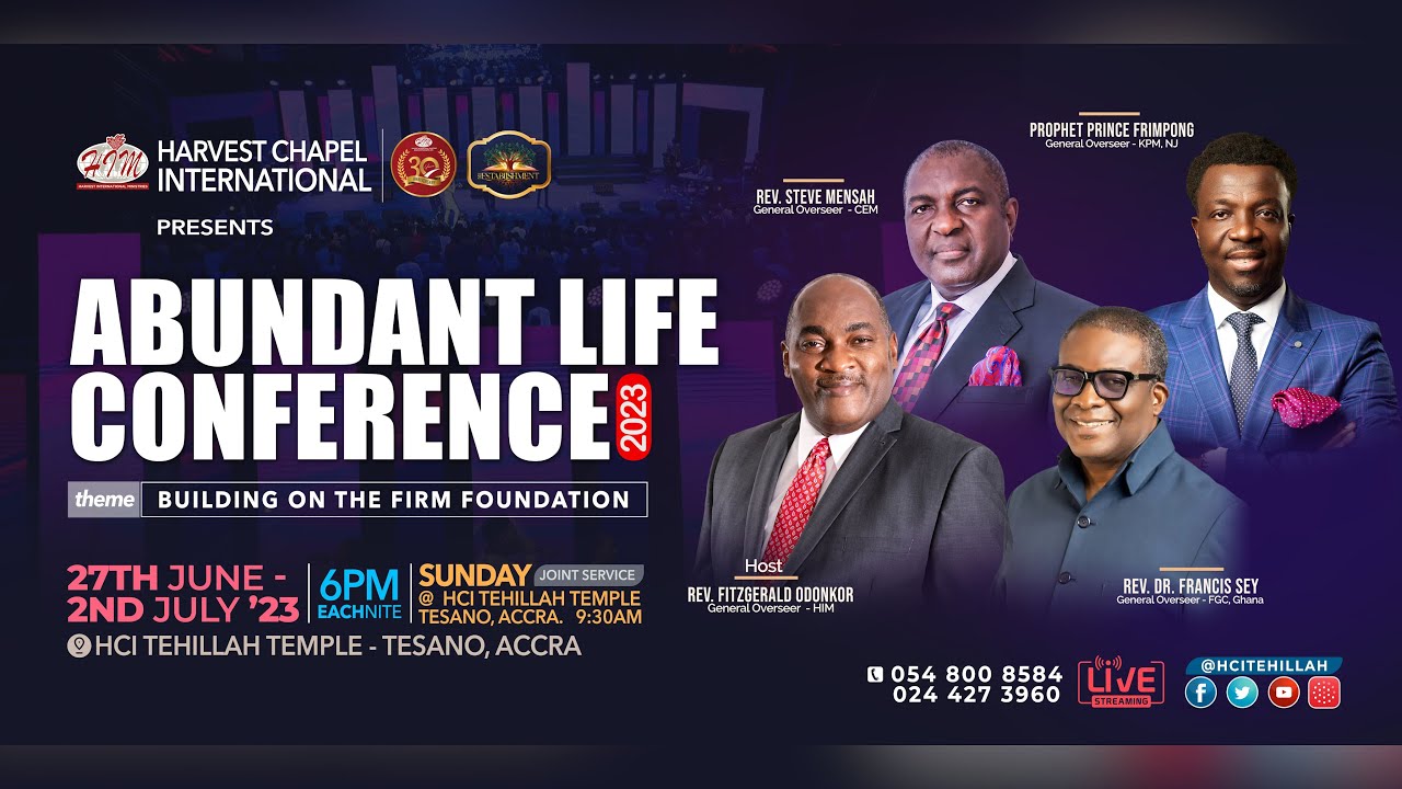 HCI | Abundant Life - Day 2 | 28.06.23 - YouTube