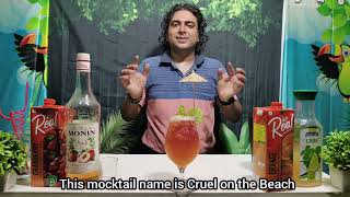 How To Make a Cuddles On The Beach Mocktail 🍹