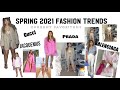 STYLING SPRING FASHION TRENDS| TRY ON HAUL| CURRENT FAVORITES.