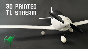 Eclipson TL Stream flight video -3D printed aircraft