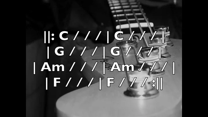 Ionian Mode Classic Rock Bass Backing Track in C Major