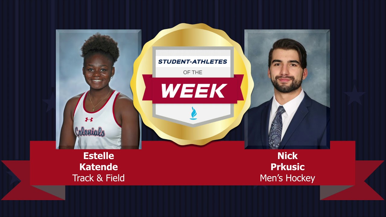 Student Athletes of the Week 1.23.19