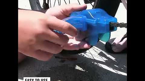 Portable Bicycle Chain Cleaner Scrubber Wash Tool Review