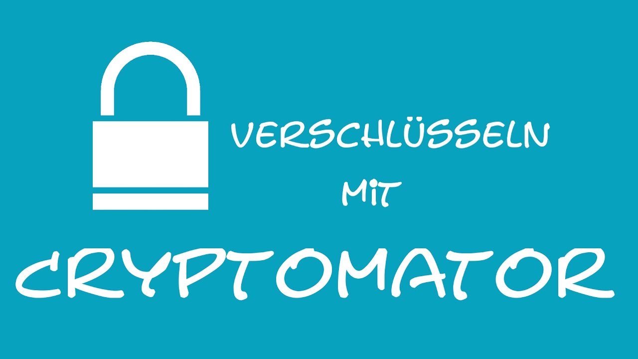 Cryptomator - Verschlüsseln in der Cloud - YouTube