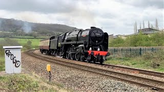 Br Britannia - Bathampton - Swanage To Crewe - 110423