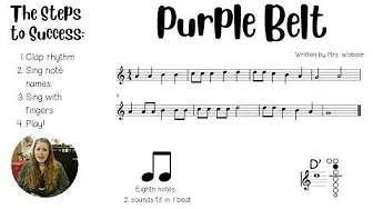 Purple Belt Lesson Video