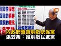 內政部聲請解散統促黨 張安樂：推解散民進黨