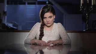 Actor Sarah Bauer performs 'Blood Pudding' written and directed by Tom Tyrwhitt