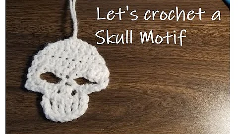 Learn to Crochet a Stylish Skull Motif