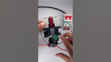 How does auxiliary contact (1NO 1NC) of the AC contactor work