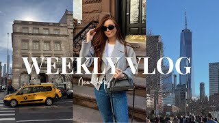 Weekly Vlog: My Makeup Routine, How I Wake Up Early & Healthy Food Haul | Erika Fox