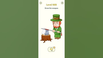 Dop 2 - Erase One Part (Find and Answer) Level 1668 | Subscribe #dop2 #challnegegames #shorts