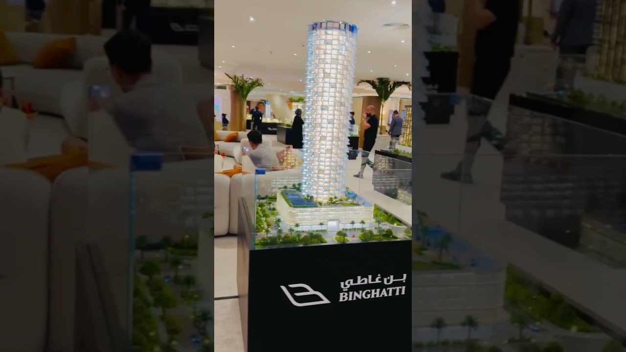 Binghatti Circle Jumeirah Village Circle | Tallest Building | Call/Whatsapp 971588998014