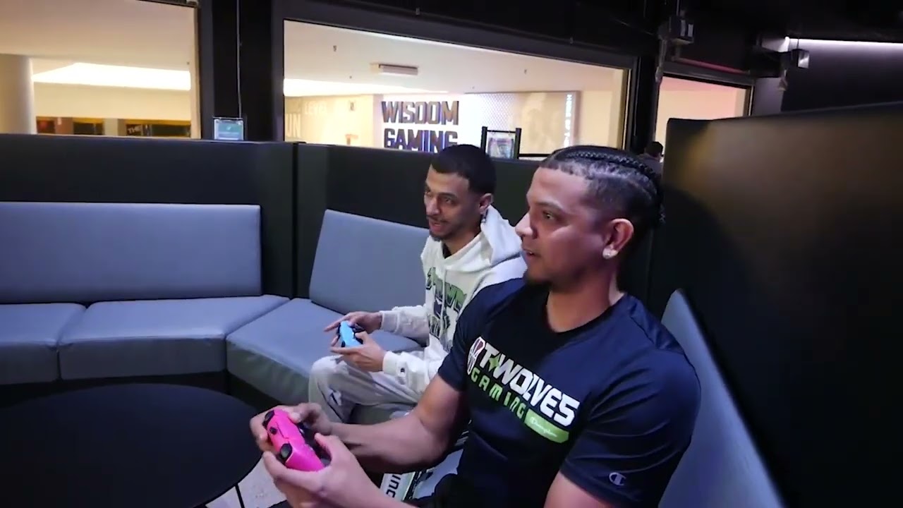 Join us for the T-Wolves Gaming Watch Party at Wisdom Gaming Studios at Mall of America!