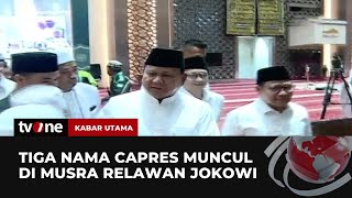 Download lagu Tanggapan 3 Tokoh Politik yang Diusulkan Capres 2024 Musra | Kabar Utama tvOne