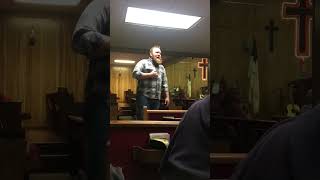 Man Singing The Beggar And The King In Church (20225*)