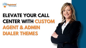 Call Center Dialer Custom Admin & Agent Theme | Vicidial Skin | Dialer Theme | Kingsterisk