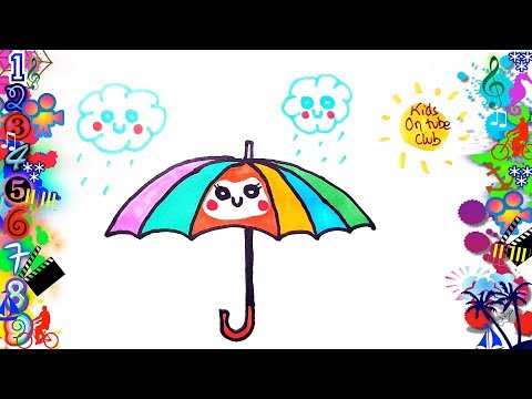 Video: Jak Nakreslit Deštník
