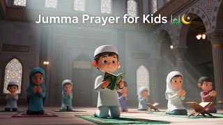 Jumma Namza Prayer Day 🕌🌙 | Kids Learn Salah & Good Habits 3D Story screenshot 4