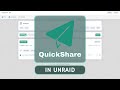 Einfaches Teilen von Dateien mit QuickShare - Unraid Tutorial | Easy Tec