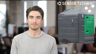 Sensor Technik 9000 Literes Műanyag Tartályok Gázolaj Tárolásához