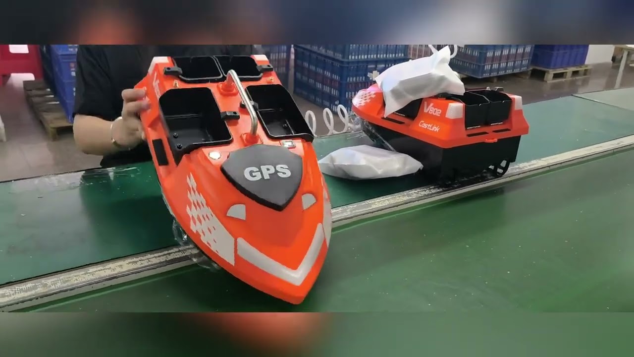 The production process of assembly and packaging of Flytec V802 pro is presented to you