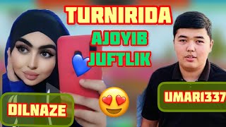 😍🔥DILNAZE va UMAR1337😍 dan qiziqarli DUO TURNIRIDA ko’rib mazza qilasiz 👍🏼